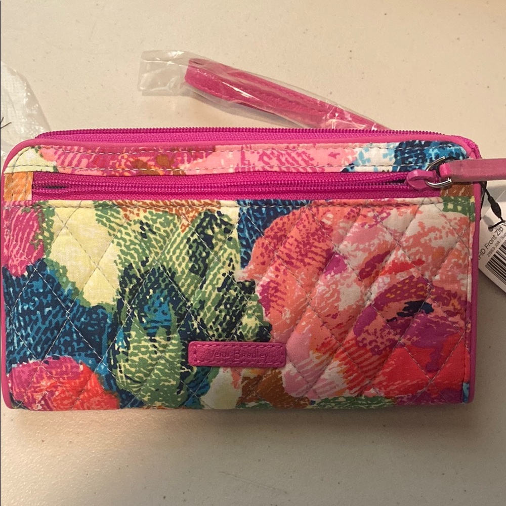 Vera Bradley Floral Quilted Wallet